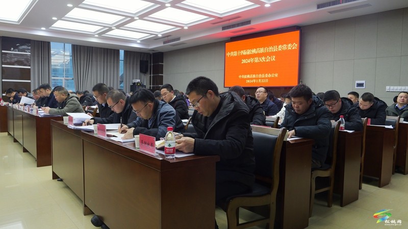 縣委常委會2024年第3次會議召開