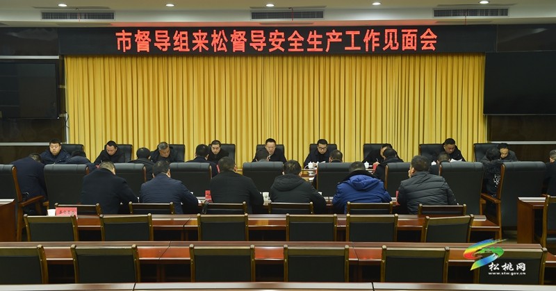 市督導(dǎo)組來松督導(dǎo)安全生產(chǎn)工作見面會(huì)召開