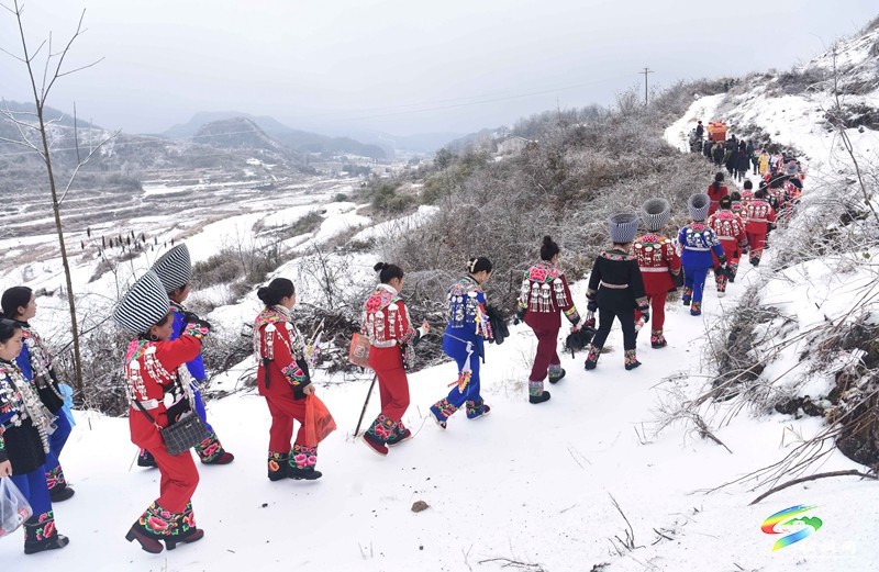 松桃：非遺接龍迎龍年