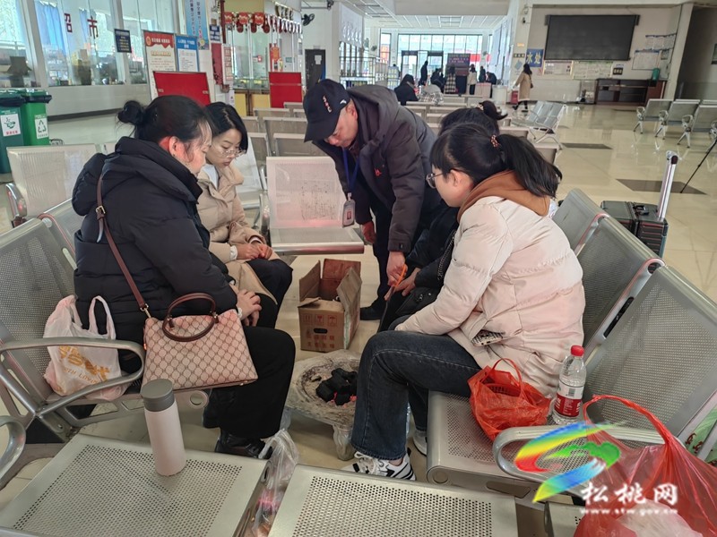 【網絡中國節(jié)·春節(jié)】松桃客運站暖心為民服務