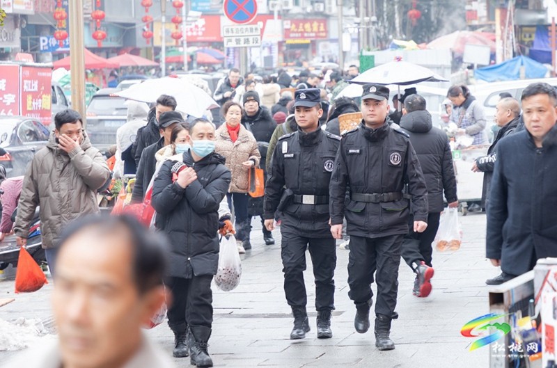 春節(jié)“不打烊” 平安“警相隨”！松桃公安圓滿完成2024年春節(jié)安保任務(wù)