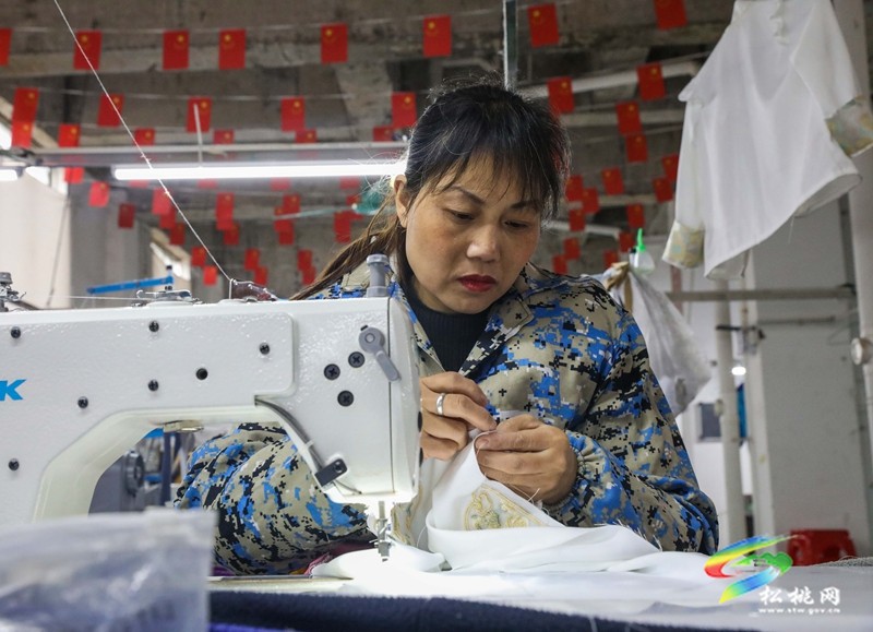 大坪場鎮(zhèn)：家門口的微工廠 村民就業(yè)不出村