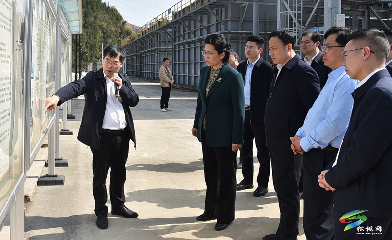湘西州考察團到我縣考察“錳三角”礦業(yè)污染綜合治理工作