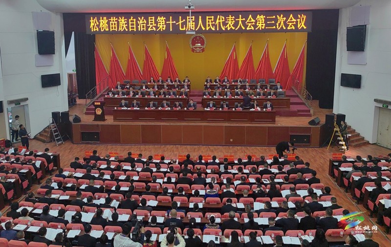 快訊！縣十七屆人大三次會議開幕