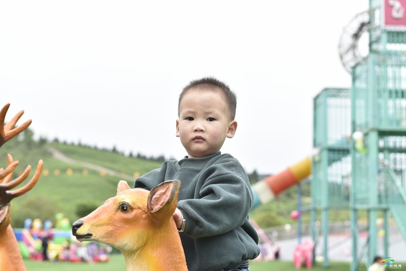 大坪場鎮(zhèn)七彩樂園開門迎客