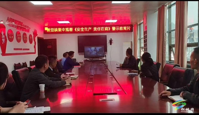 普覺鎮(zhèn)積極組織觀看《安全生產(chǎn) 責(zé)任在肩》警示教育片