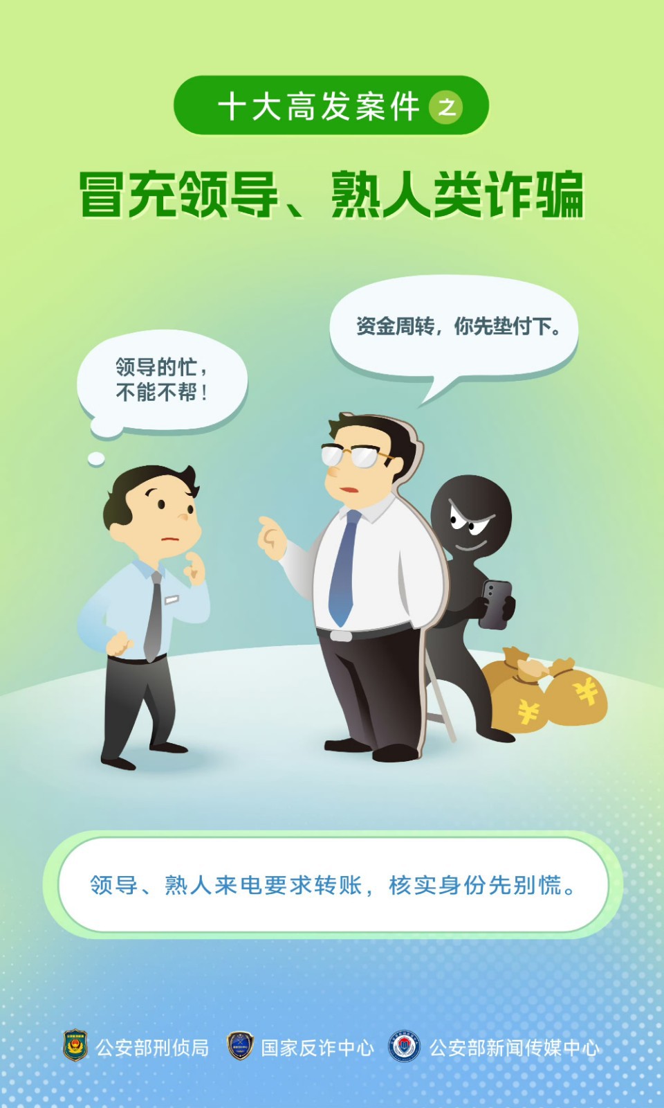 十大電詐高發(fā)類型