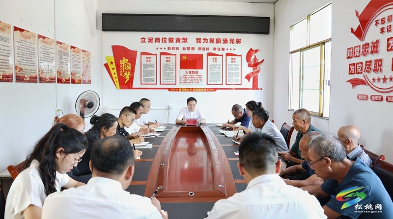 陳琪到長興堡鎮(zhèn)調(diào)研并宣講黨的二十屆三中全會(huì)精神