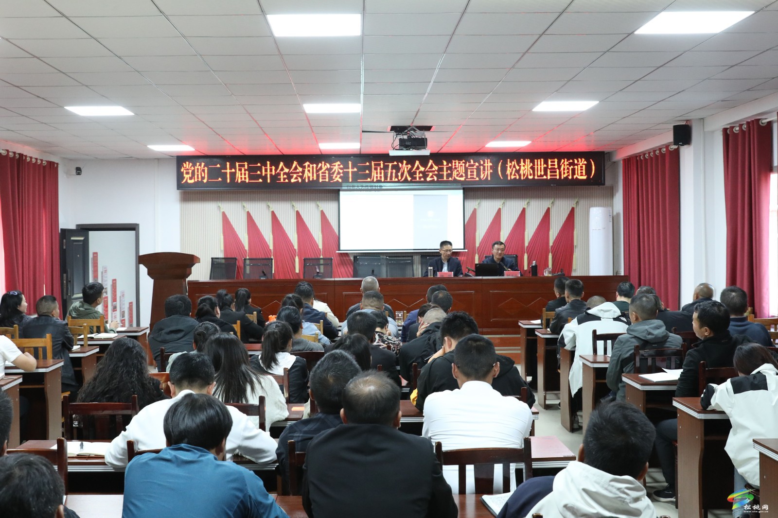 省、市宣講團(tuán)來松宣講黨的二十屆三中全會精神