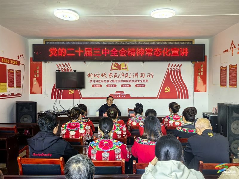 省、市宣講團(tuán)來松宣講黨的二十屆三中全會精神