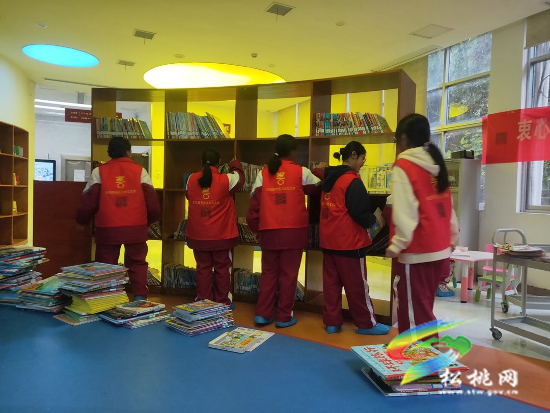 松桃圖書館掀起一股“青衿書韻志愿風”