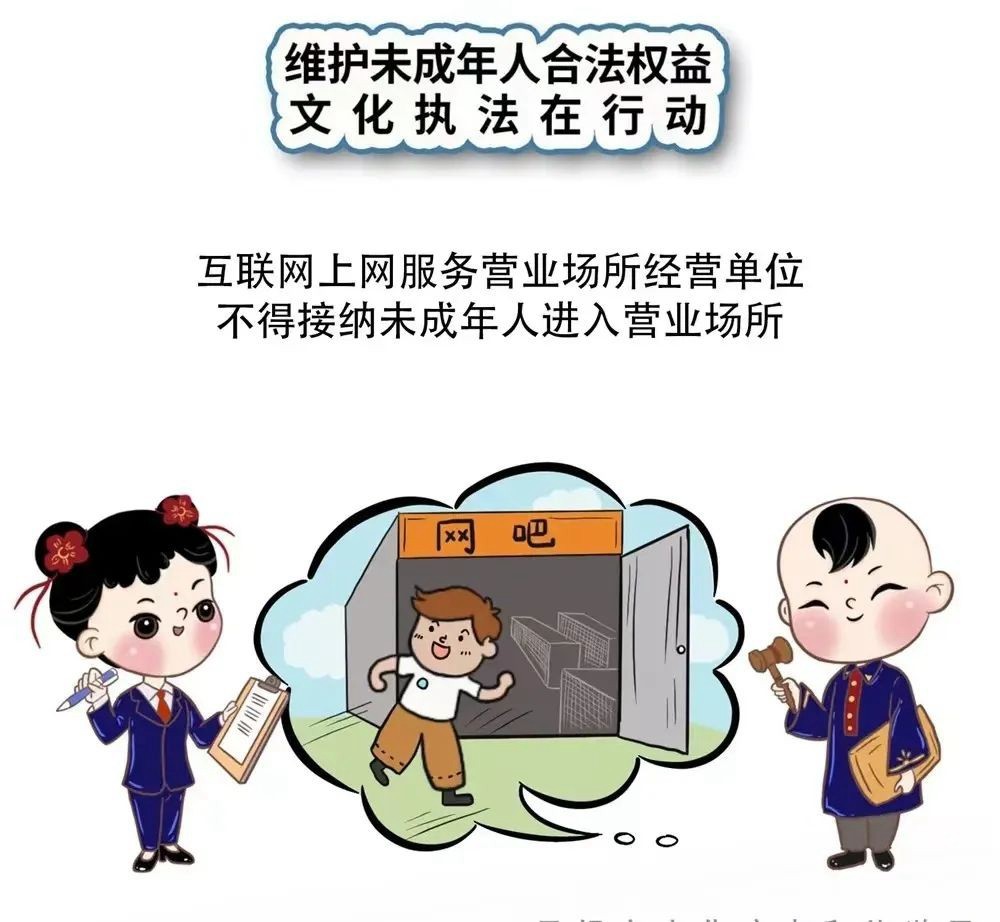 關于在文化市場領域開展未成年人保護專項行動的通告