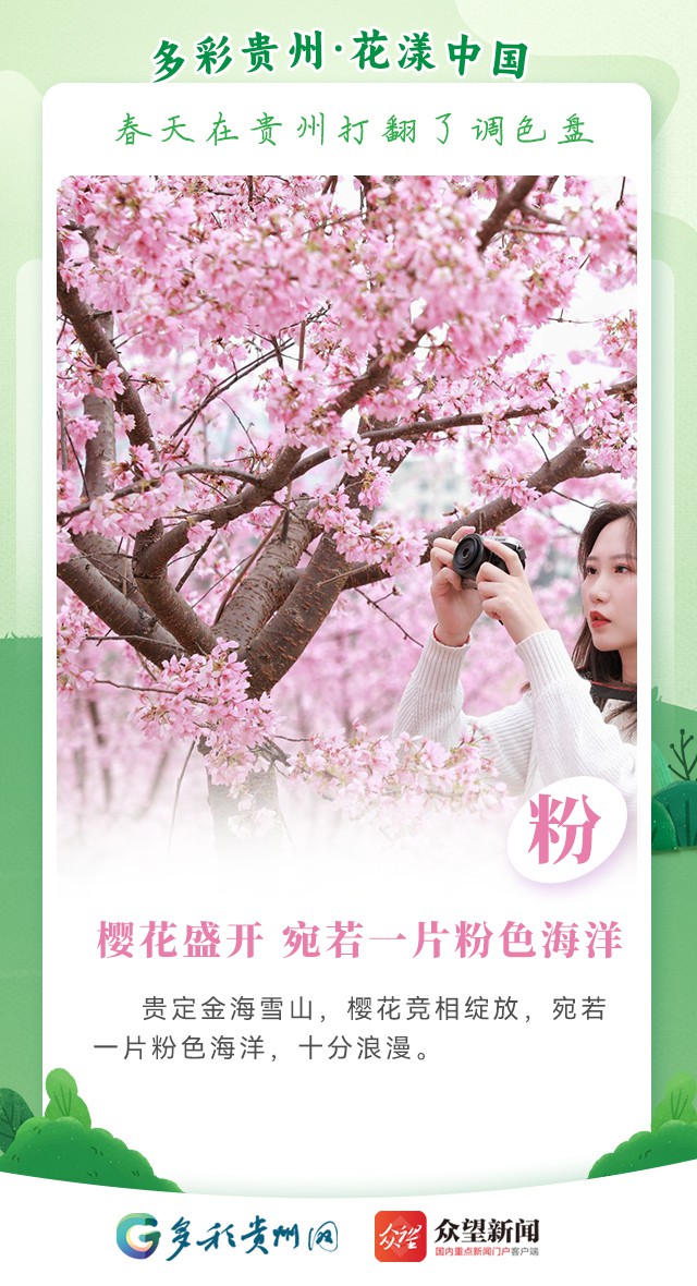 【多彩貴州·花漾中國】春天在貴州打翻了調(diào)色盤