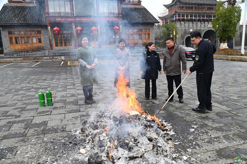 松桃：集中銷毀非法出版物