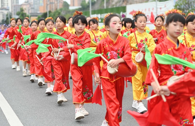 松桃：時光列車駛過童心軌道 繽紛活動點亮六一童趣