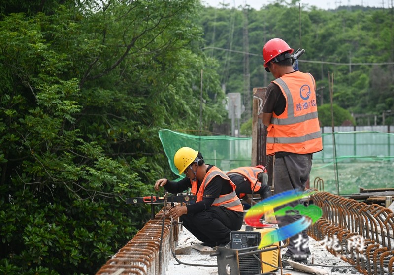松桃：虎渡口大橋建設(shè)進(jìn)入沖刺階段