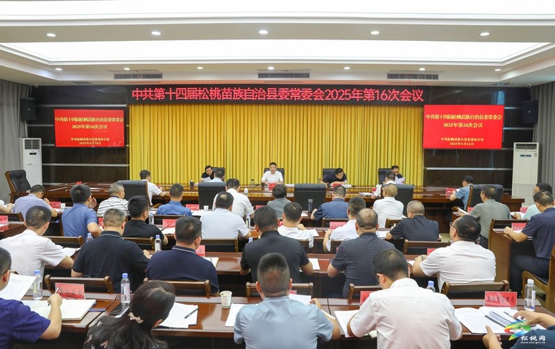 縣委常委會(huì)2025年第16次會(huì)議召開
