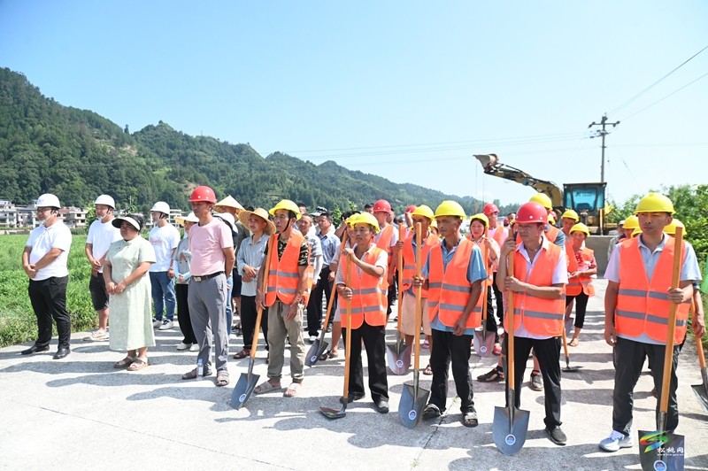 我縣舉行2025年松江灌區(qū)續(xù)建配套與節(jié)水改造工程配套以工代賑項目開工儀式