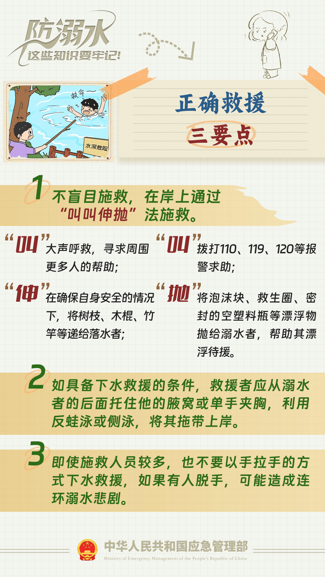 安全第一！防溺水安全教育知識(shí)請牢記