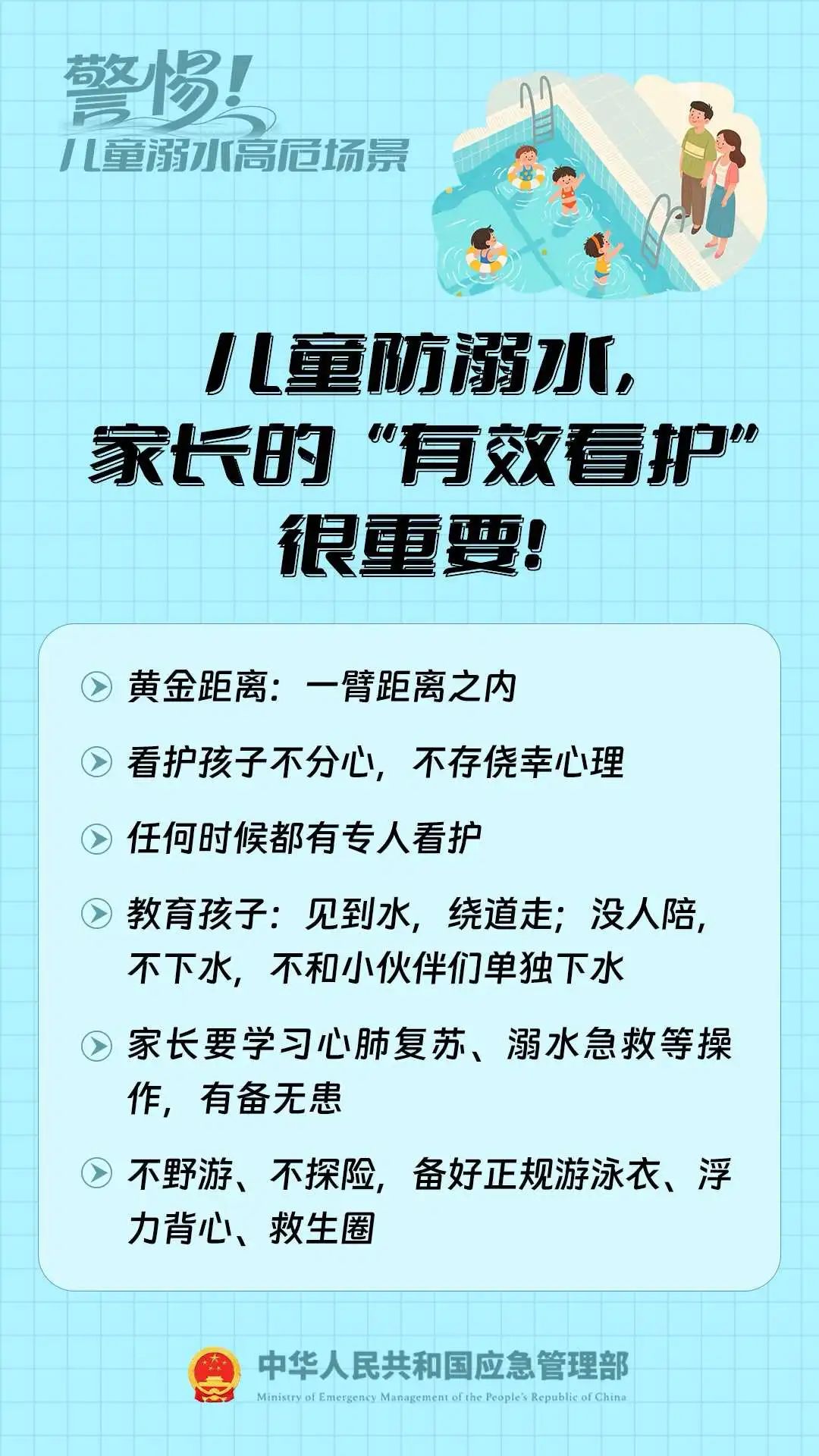 安全第一！防溺水安全教育知識(shí)請牢記