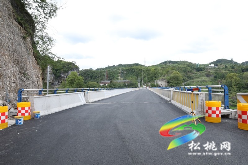 投資1632萬元重建！虎渡口大橋主體完工