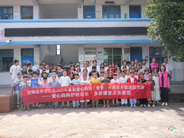 我縣2025年暑期愛(ài)心媽媽?zhuān)ò职郑┡d趣班鄉(xiāng)鎮(zhèn)巡回走進(jìn)世昌街道開(kāi)展主持藝術(shù)興趣課