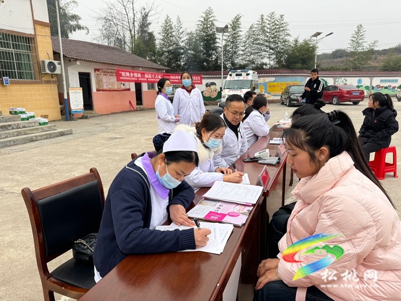 義診活動進基層  健康服務(wù)暖人心