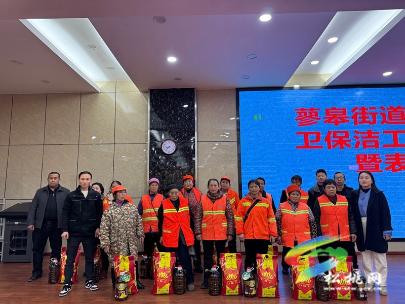 蓼皋街道惠民公司舉行環(huán)衛(wèi)保潔年終總結(jié)暨表揚(yáng)大會