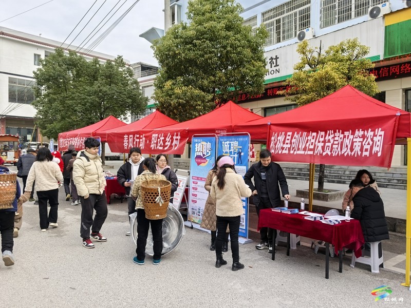 政企攜手“春風(fēng)”暖 鄉(xiāng)村就業(yè)新篇啟 ——縣人社局、縣強村富民公司聯(lián)合舉辦“松桃2025年春風(fēng)行動招聘會”活動