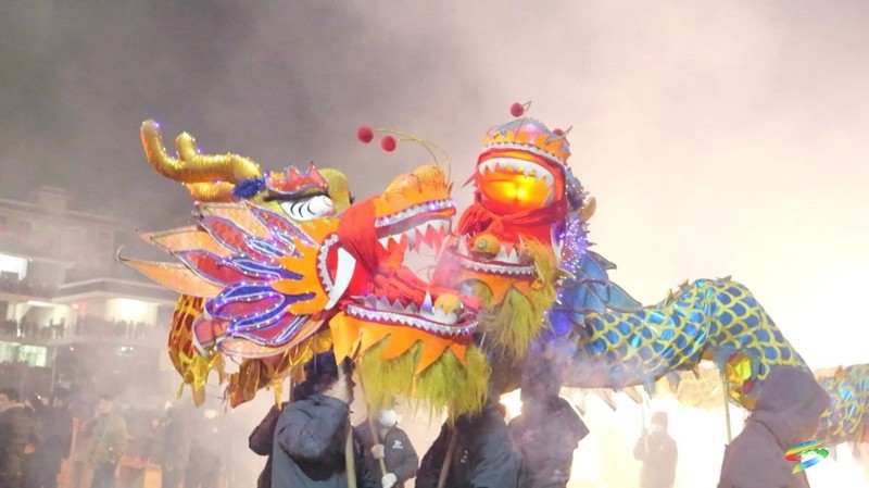 【網(wǎng)絡(luò)中國節(jié)·元宵】松桃盤信：非遺“噓龍”，點(diǎn)燃元宵狂歡