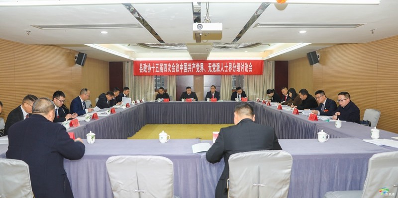 政協委員分組討論 建言獻策共謀新篇
