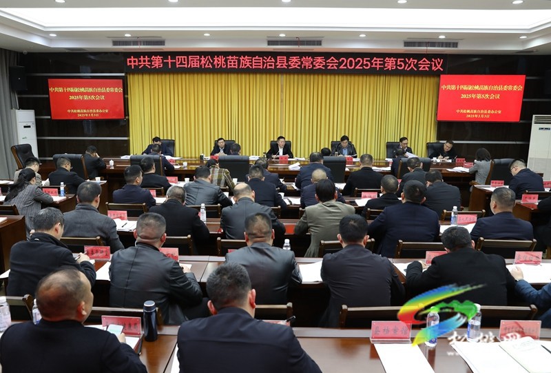縣委常委會2025年第5次會議召開