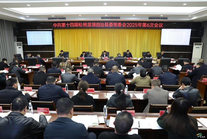 縣委常委會(huì)2025年第6次會(huì)議召開(kāi)