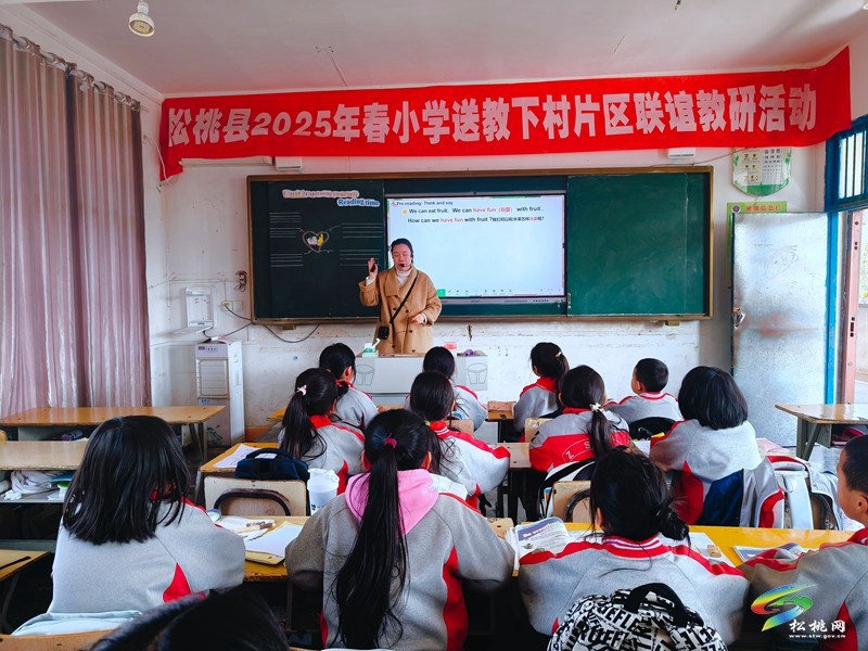 松桃開展送教下村片區(qū)聯(lián)誼教研活動(dòng)