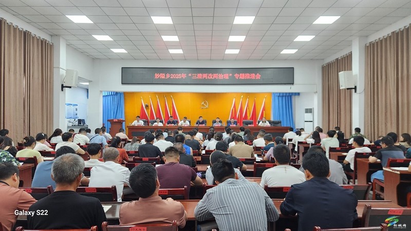 妙隘鄉(xiāng)：凝聚合力攻堅“三清兩改兩治理”?繪就鄉(xiāng)村振興新畫卷