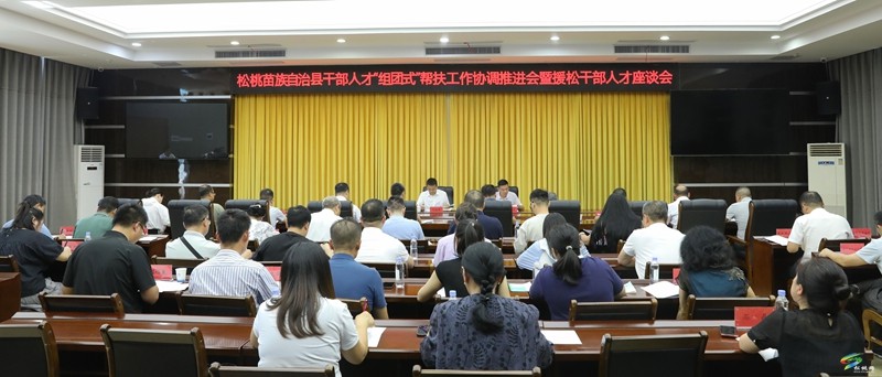 松桃苗族自治縣干部人才“組團(tuán)式”幫扶工作協(xié)調(diào)推進(jìn)會(huì)暨援松干部人才座談會(huì)召開