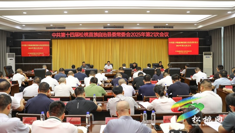 縣委常委會(huì)2025年第21次會(huì)議召開