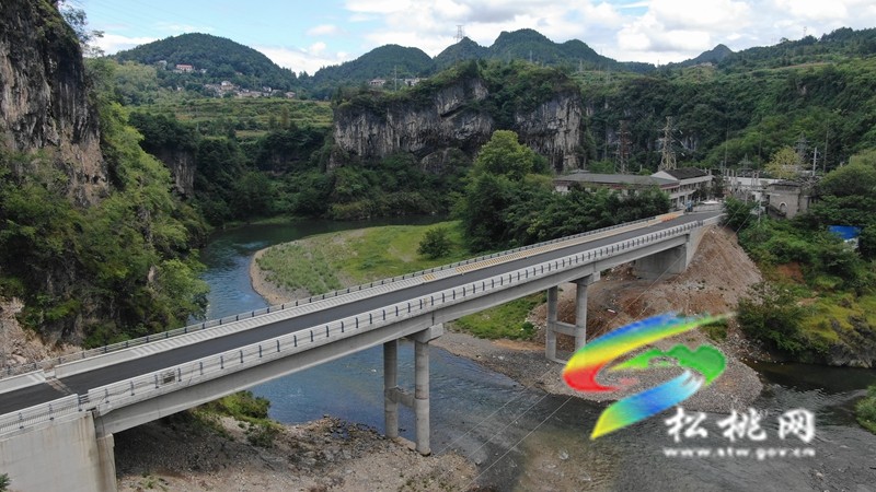 投資1632萬元重建！虎渡口大橋主體完工