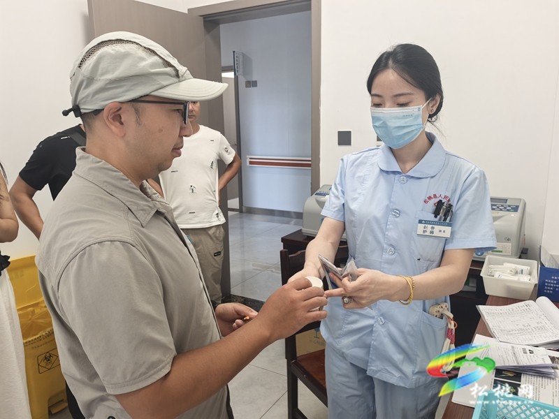 松桃開展健康體檢