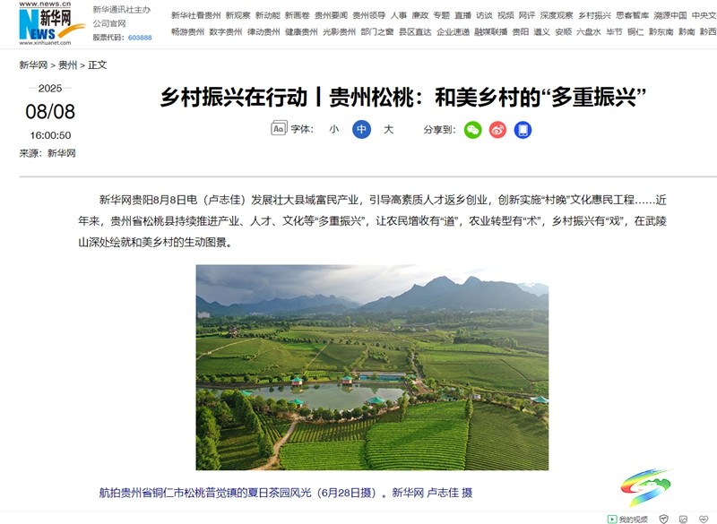 【成績單來了！】松桃2025年8月份對外宣傳成績單