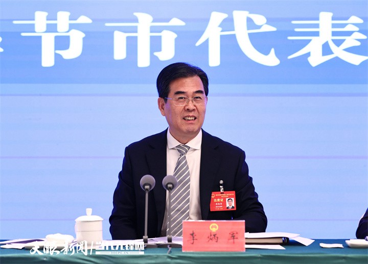 李炳軍參加畢節(jié)代表團審議
