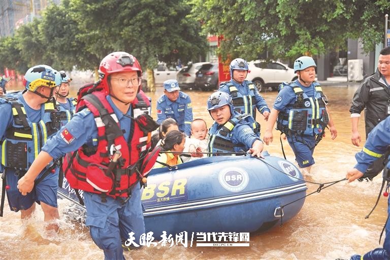 都柳江大轉(zhuǎn)移｜黔南州黔東南州搶險救災(zāi)速記